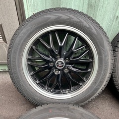 YOKOHAMA スタッドレスタイヤ ロクサーニホイール4本セット 225/60R18の画像
