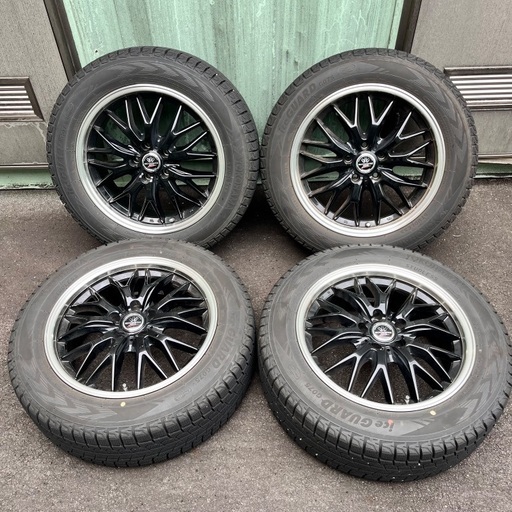 YOKOHAMA スタッドレスタイヤ ロクサーニホイール4本セット 225/60R18