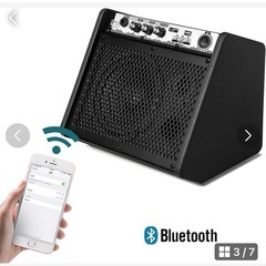 新品アンプ　DM20 20W BT パーソナルモニターアンプ　ドラムアンプスピーカーの画像