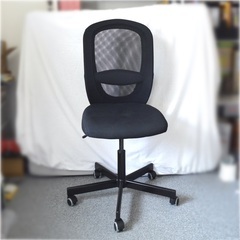 【引取】IKEA FLINTAN フリンタン オフィスチェア, ブラックの画像