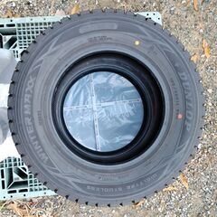 DUNLOP　WINTERMAX　195/65R14　４本セット　未使用　プロボックスの画像