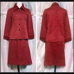 ꒰LEILIAN꒱セットアップ ジャケット スカートサイケレトロ...