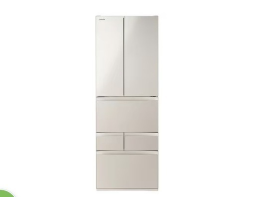 TOSHIBA冷蔵庫サテンゴールド