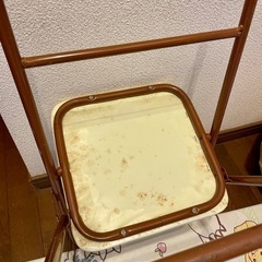 こども用　折り畳み椅子&机　の画像
