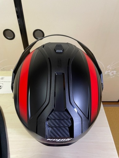 NOLAN N405-GT フルフェイスヘルメット サイズL 黒/赤 付属品あり