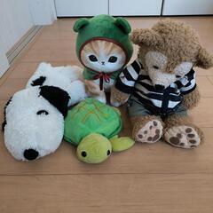 ぬいぐるみ 10点 無料 ダッフィー有の画像