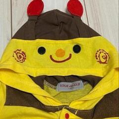 ハチさんロンパース　ハロウィン　仮装　80cmの画像