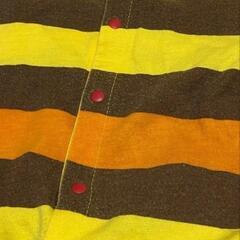 ハチさんロンパース　ハロウィン　仮装　80cmの画像