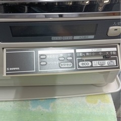 分解掃除済み　美品アース万代店　2021年製 サンポット 煙突ストーブ 木造18畳 コンクリート29畳 KSH-7011RC B 暖房出力7kw カベック　の画像