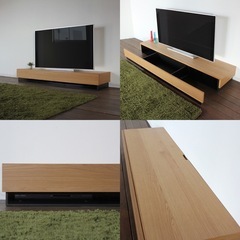 日本製テレビボード　160cmの画像