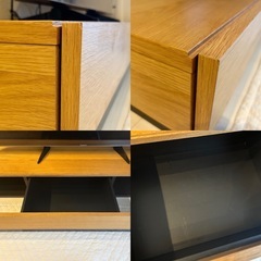 日本製テレビボード　160cmの画像