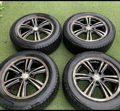 スッドレスタイヤ　ホイールセット4本 ミシュラン