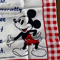 ディズニー　ミッキーマウスのランチマットの画像