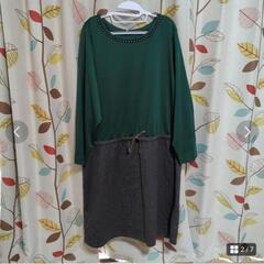 レディース　大きいサイズ　ワンピース　6L　まとめ売り　2点セットの画像