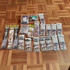 釣り道具受付終了しました