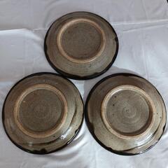 洋食屋風 中皿　使用品　3枚まとめての画像