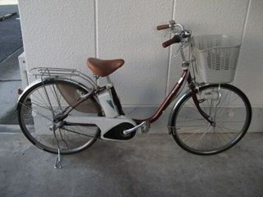 明日まで売り止め（中古）パナソニック電動アシスト自転車（26インチ）