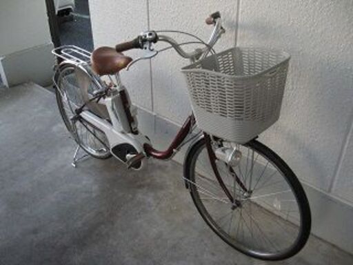 明日まで売り止め（中古）パナソニック電動アシスト自転車（26インチ）