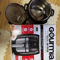 Gourmia デジタルエアフライヤー　(ジャンク品)