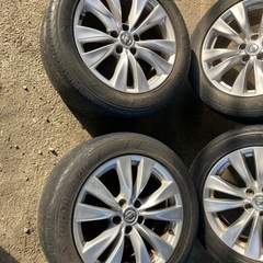 Y51 フーガ 純正 アルミ ホイール 18インチ 18X8J +43 BSレグノタイヤ