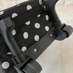 水玉⭐︎キャリー☆軽量布製☆ドットカバンの画像