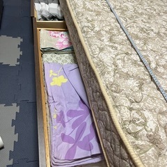 フランスベット　マットレス付き　シングルの画像