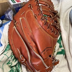 未使用ソフトボール用キャッチャーミットの画像