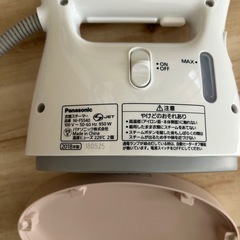 Panasonic 衣類スチーマーの画像
