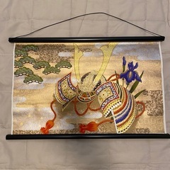 巻物　初節句　兜の画像