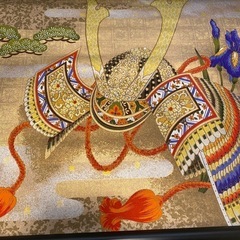 巻物　初節句　兜