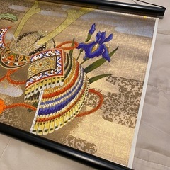 巻物　初節句　兜の画像