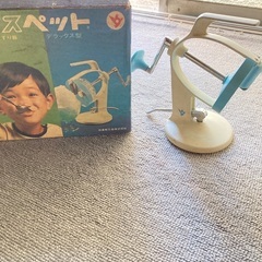 お話し中　昭和レトロ　かき氷機　