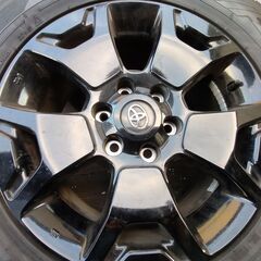 ハイラックス ブラックラリーエディション純正ホイール スタッドレス