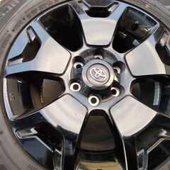 ハイラックス ブラックラリーエディション純正ホイール スタッドレス