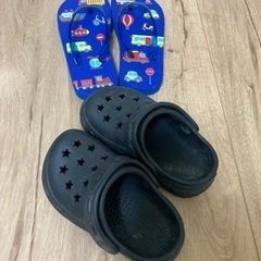 子供サンダル 2足セット