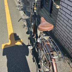 古い自転車　引き取り限定
の画像