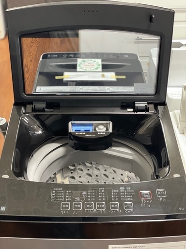 送料・設置込み可　洗濯機　6kg NITORI 2021年