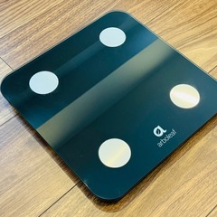 受渡決定【中古美品※金額調整済み】体重計(スマホアプリ連動)-体...