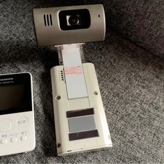 賃貸でも使える ワイヤレスドアモニター パナソニック 訳あり  Panasonic の画像