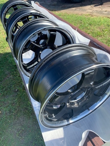 レイズ ボルクレーシング 4本セットRAYS　TE37SB TOURER　１７x６　1/２J38　６－１３９，７　BK/DC　ハイエー