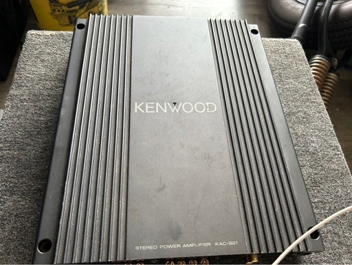 ⭐️ALPINEウーファー、KENWOODアンプ⭐️　