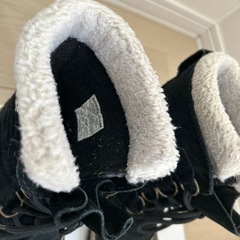 24センチSOREL 黒　スウェードブーツ　お値下げしました‼️の画像
