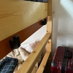 🔌と💡 ̖́-‬付きスノコ2段ベッドの画像