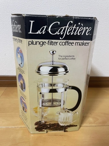 La Cafetièreのプランジフィルターコーヒーメーカー
