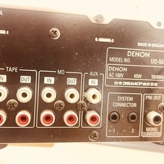 DENON  アンプ　チューナー　動きません。の画像