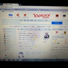 HP probook （動作します、ネット回線可能、キーボード反応しない、液晶に500円玉の黒い部分あり）の画像