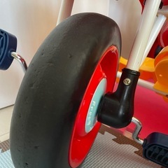 REDミッキー　ポップンカーゴ三輪車の画像
