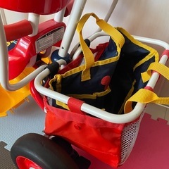REDミッキー　ポップンカーゴ三輪車の画像