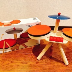 PLAN TOYS ミュージカルバンド 6410 ドラムセット