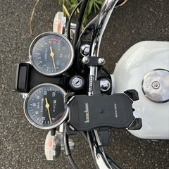 スズキ　GN125H カスタム　パールホワイト　旧車スタイル　吸い込みの画像